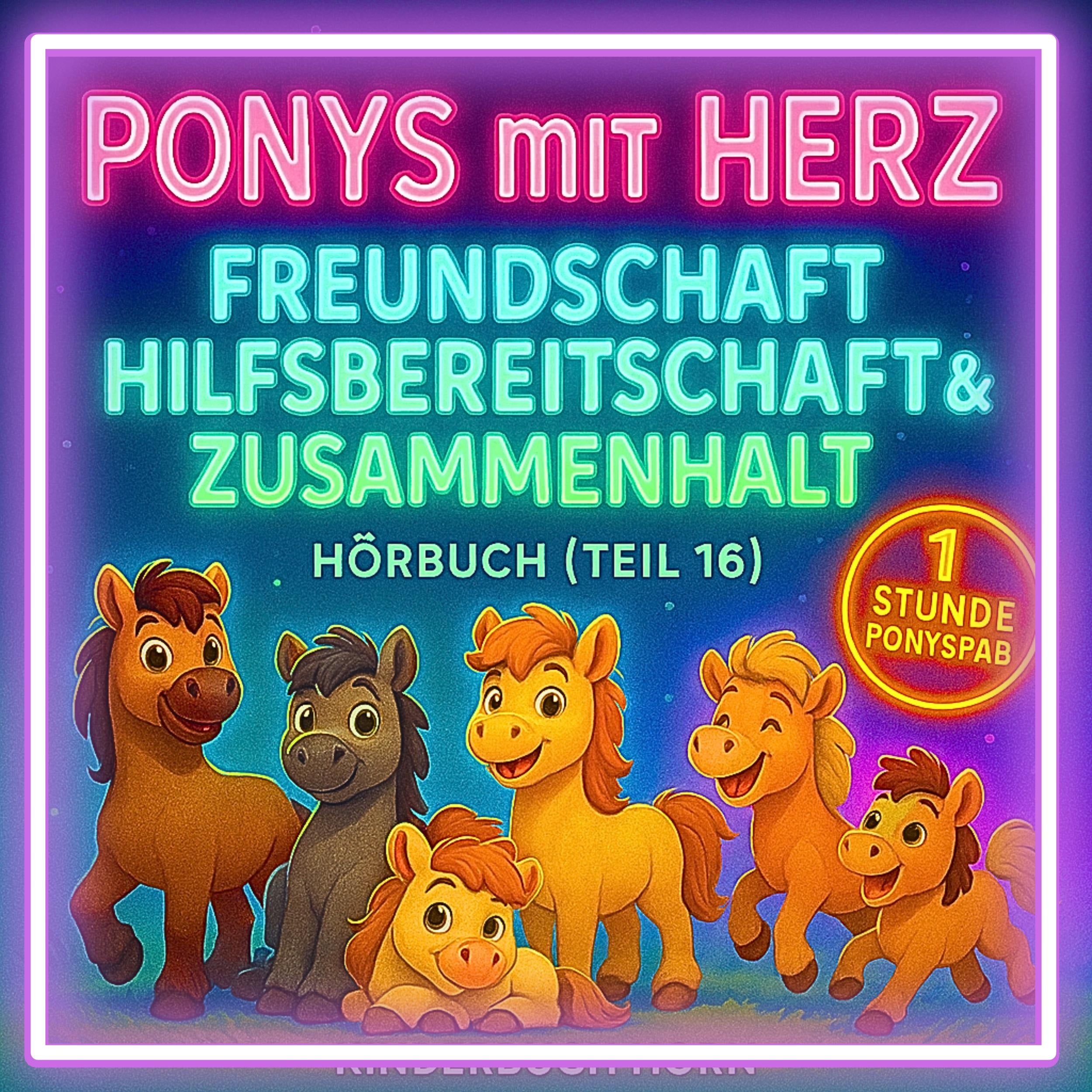 Ponys mit Herz - Freundschaft, Hilfsbereitschaft & Zusammenhalt (Hörbuch Teil 16)