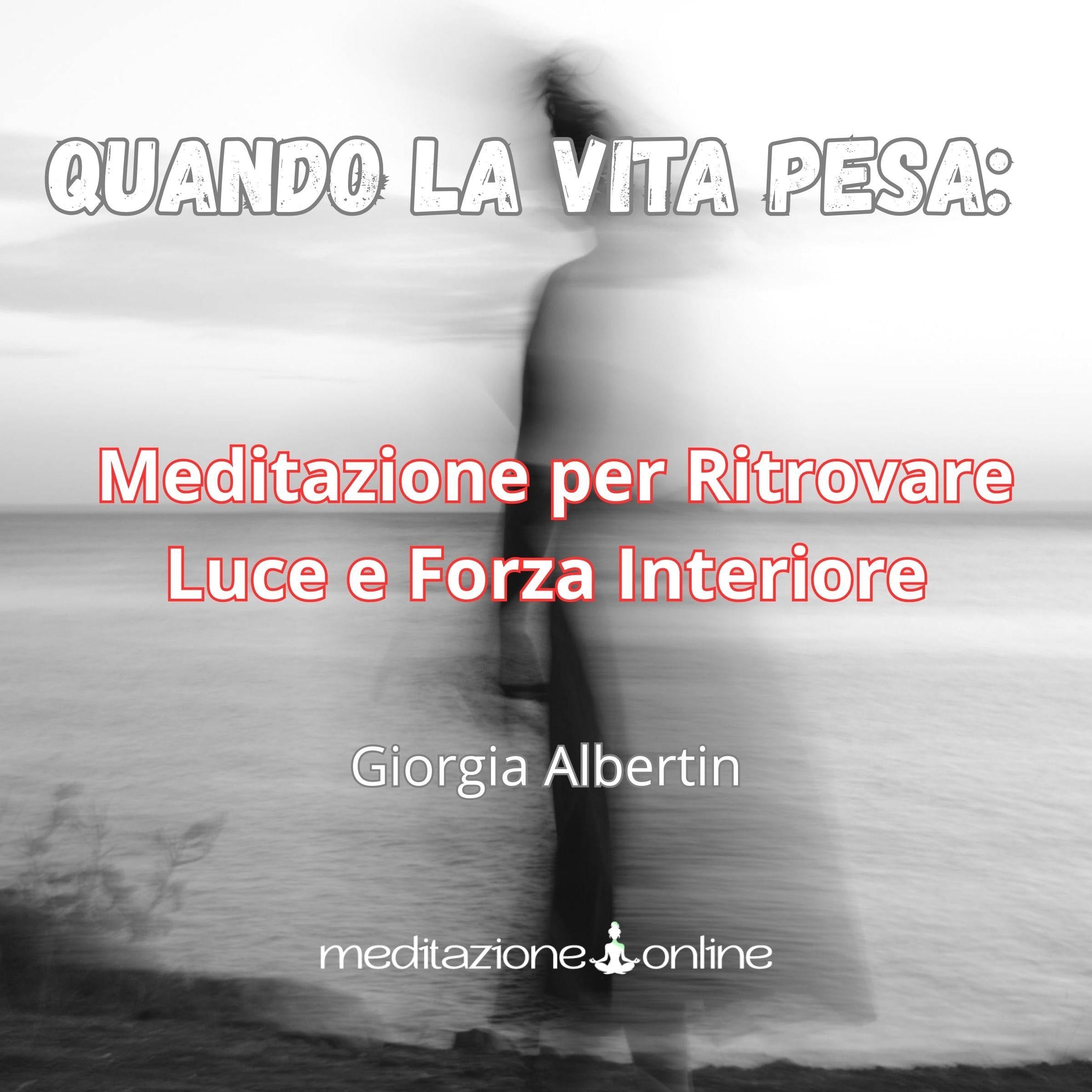 Quando la vita pesa