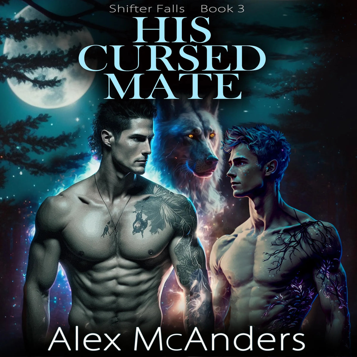 His Cursed Mate: MM Wolf Shifter Romance