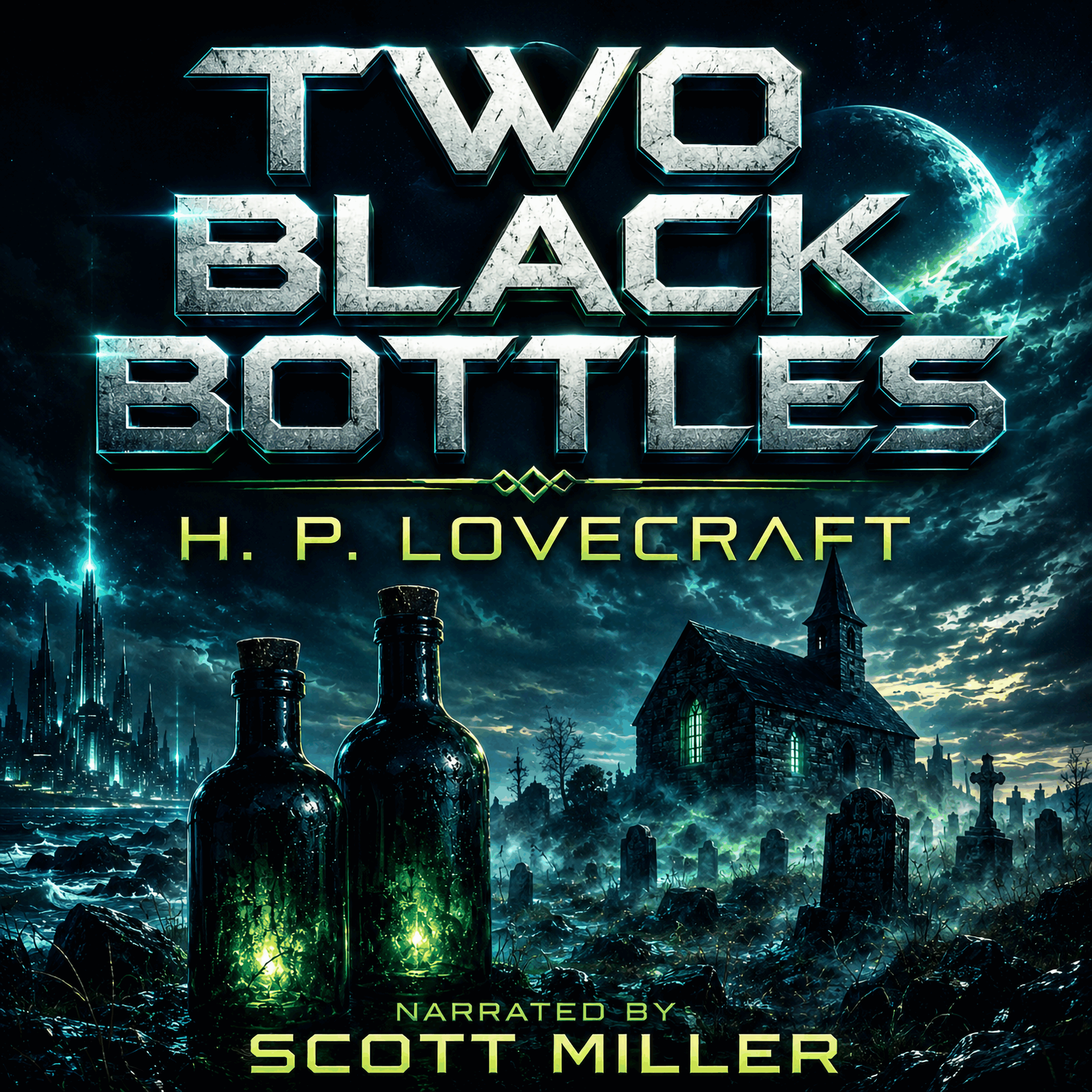 Two Black Bottles