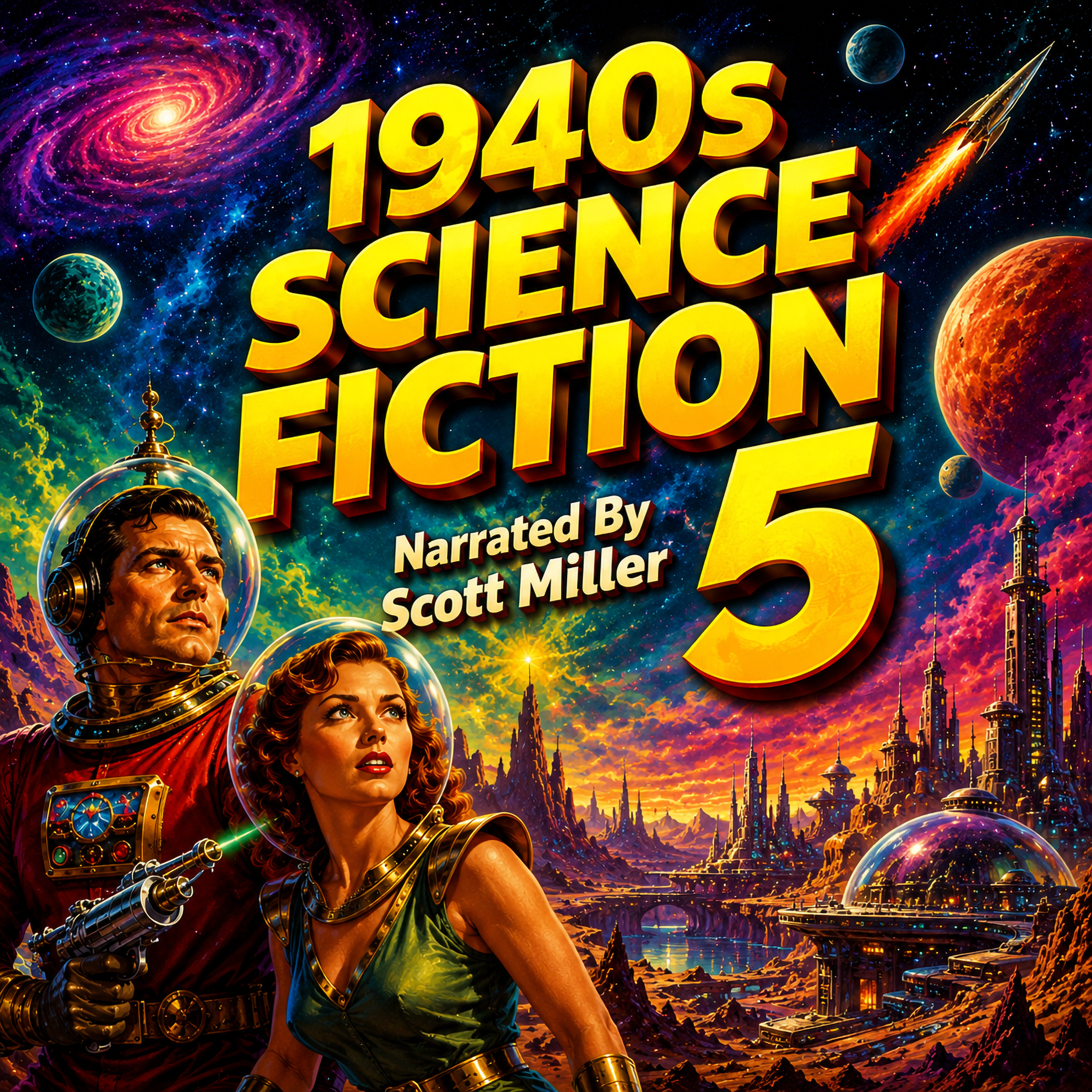 1940s Science Fiction 5 - 19 Classic Science Fiction Short Stories From the 1940s