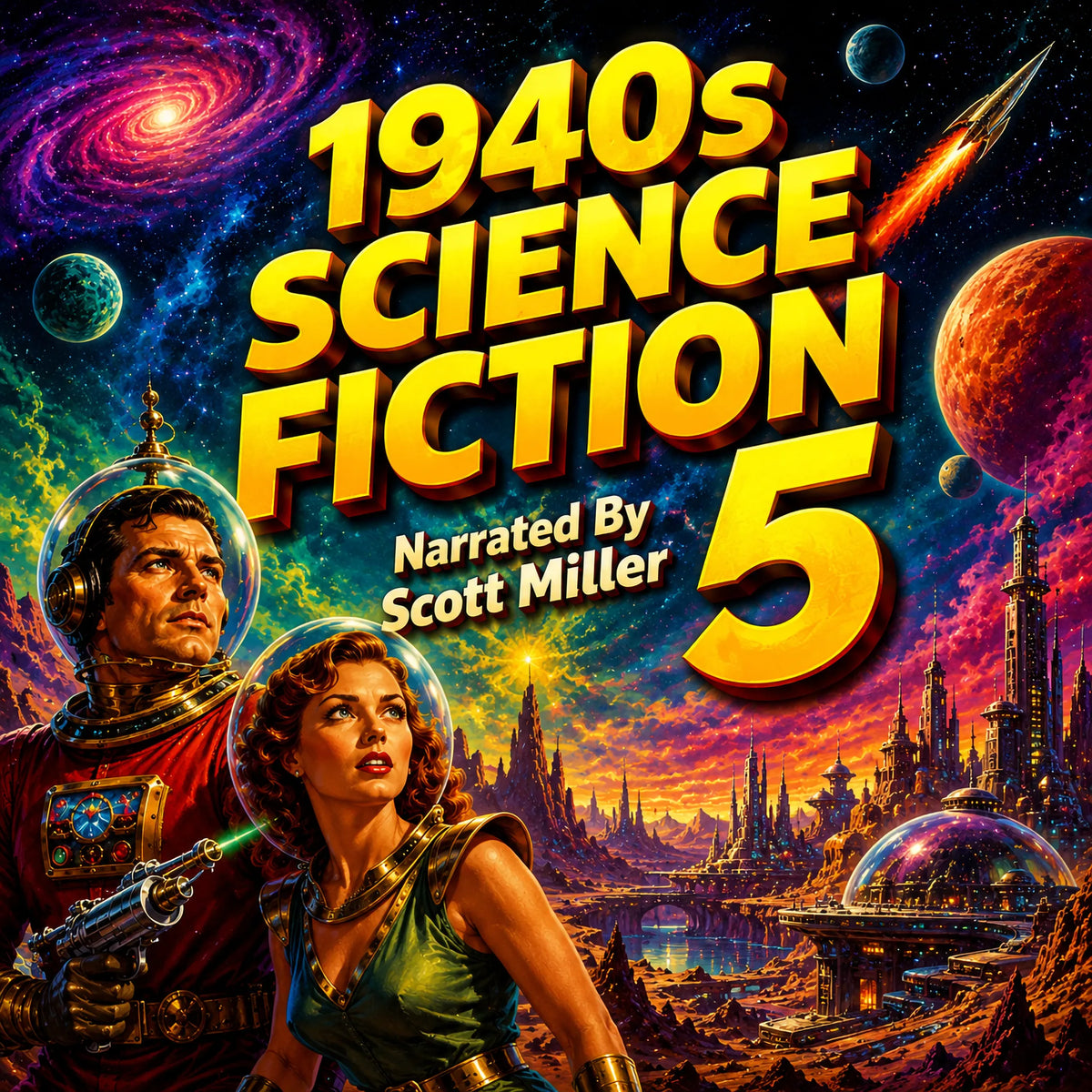 1940s Science Fiction 5 - 19 Classic Science Fiction Short Stories From the 1940s