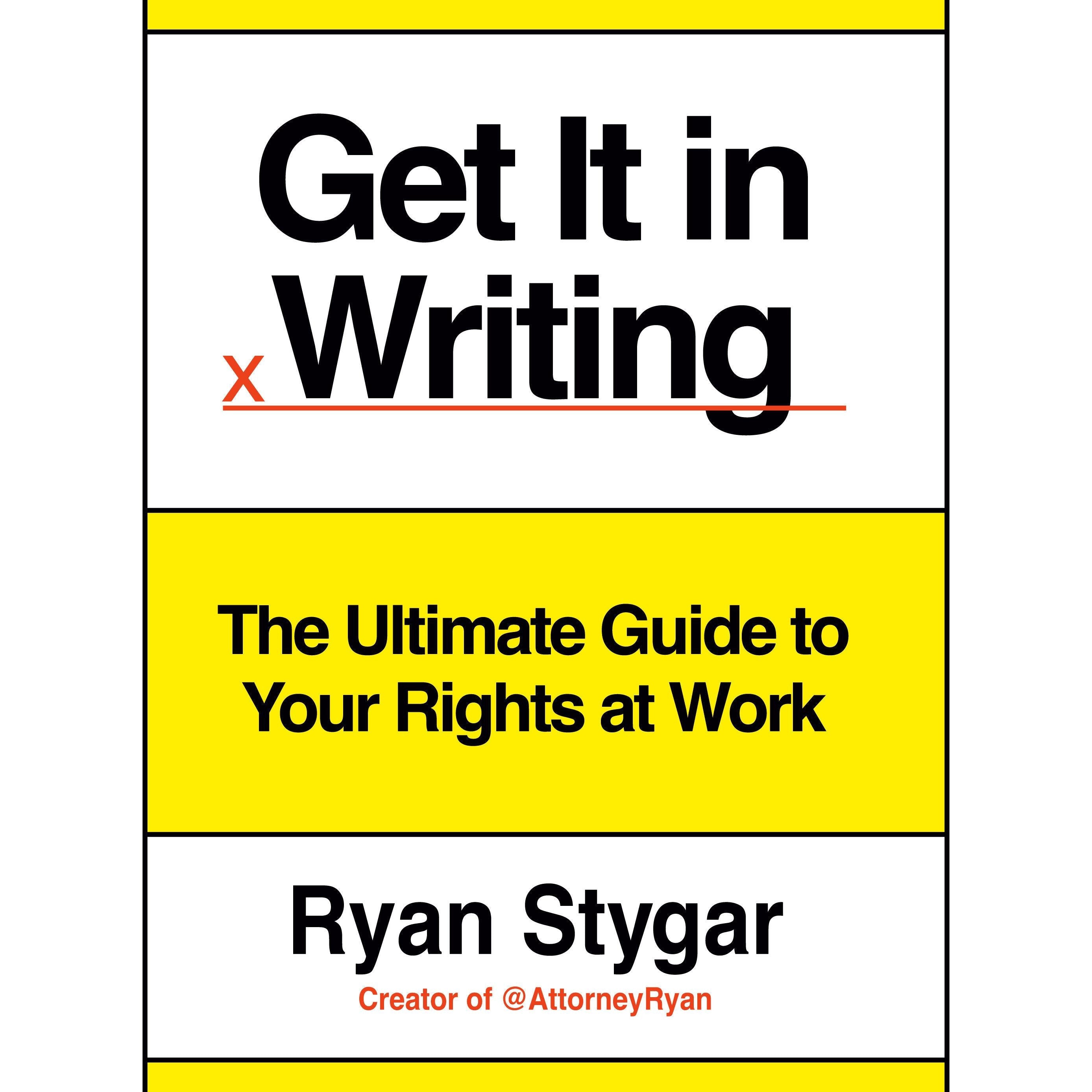 Get It in Writing