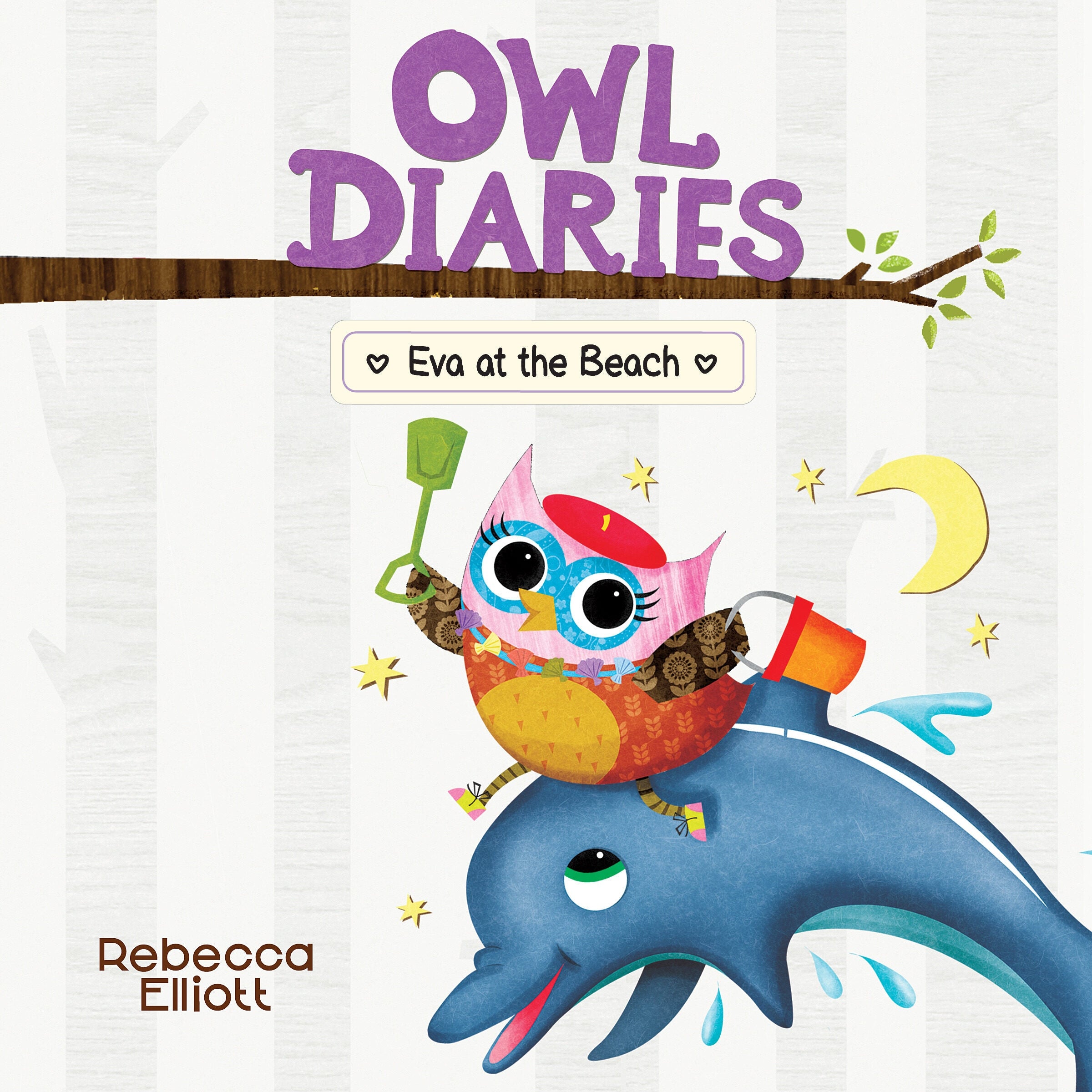 Eva at the Beach: A Branches Book (Owl Diaries #14)