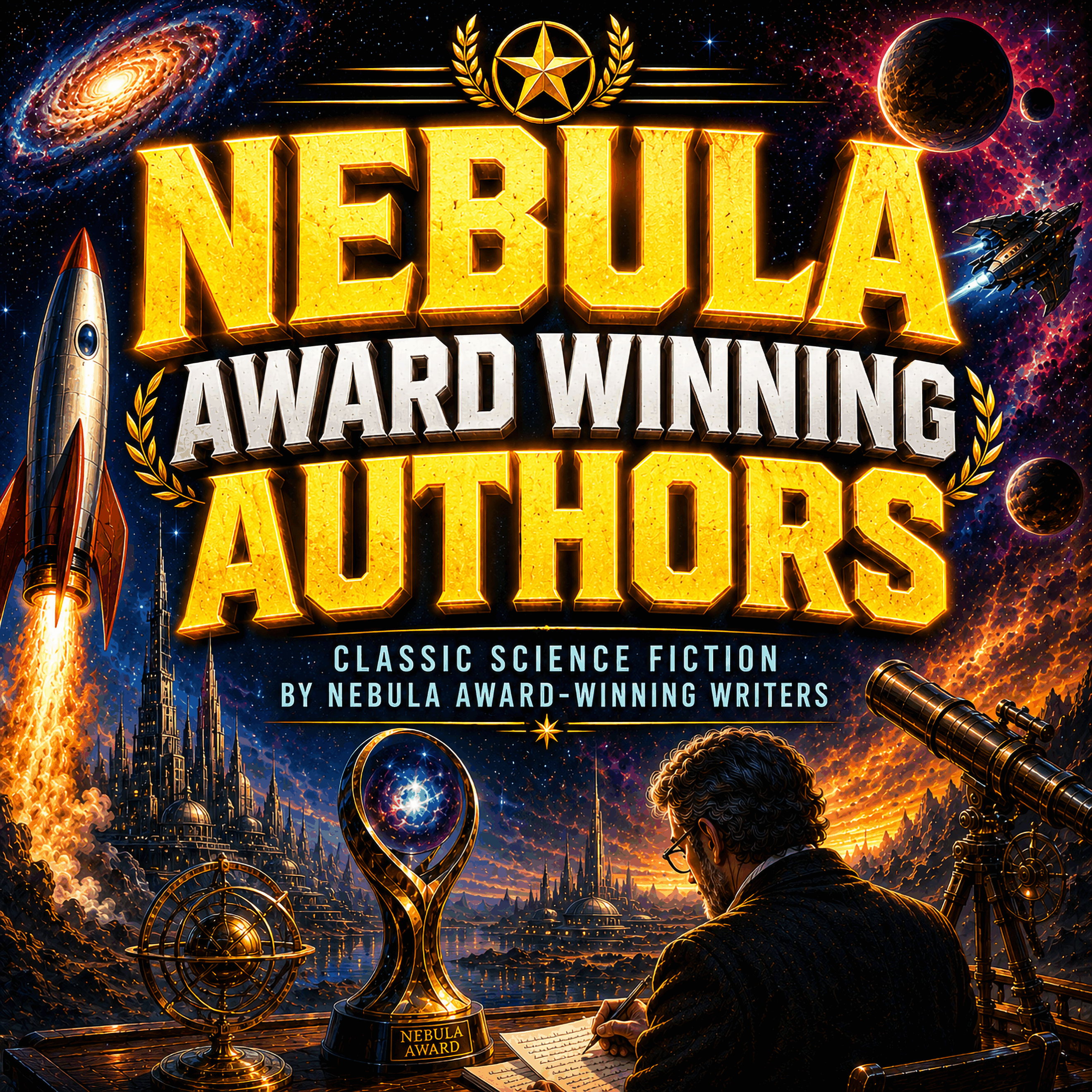 Nebula Award Winning Authors - 22 Science Fiction Classics by Arthur C. Clarke, Robert Silverberg, Clifford D. Simak, Nelson S. Bond, Jack Vance and more