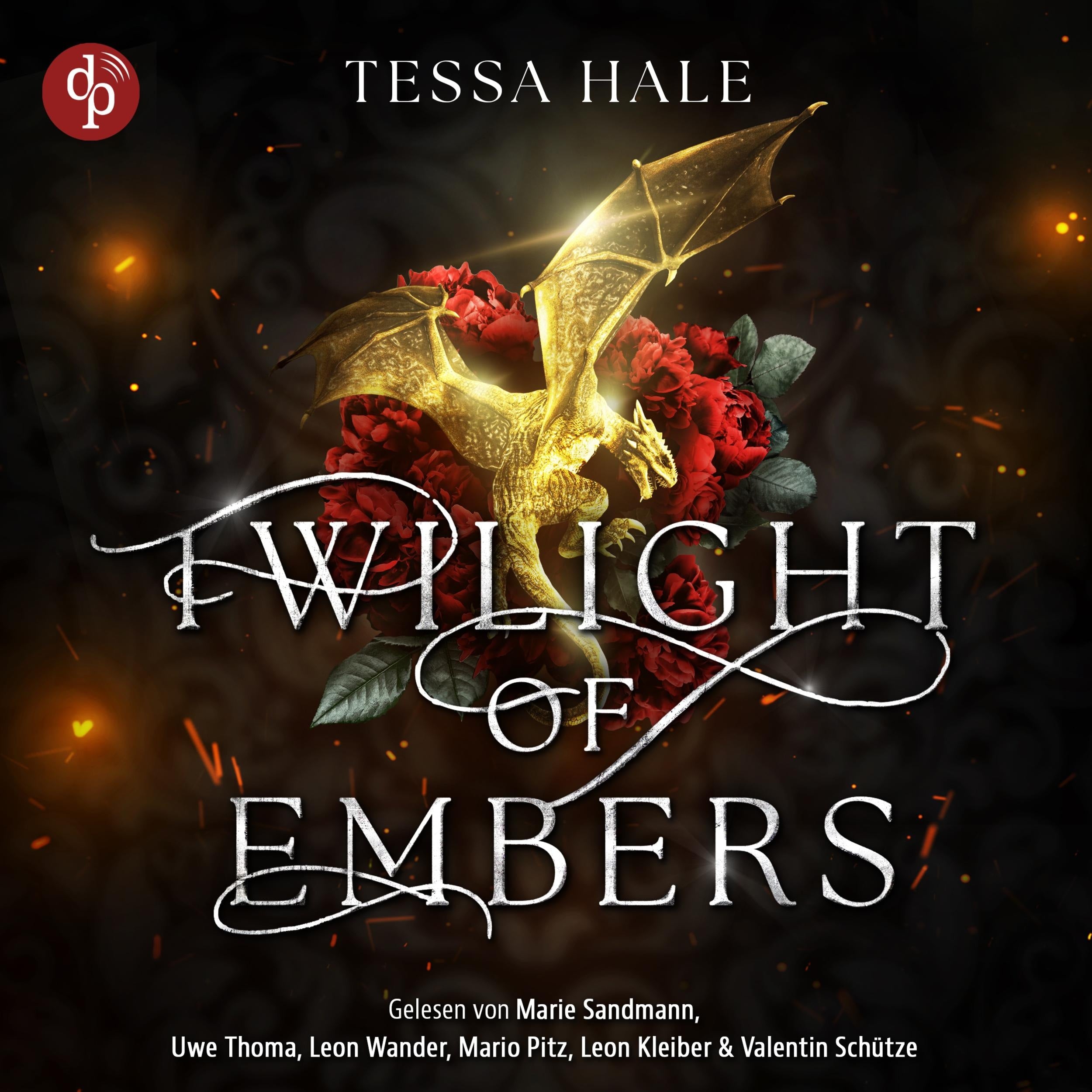 Twilight of Embers - Sturmfunken | Spicy Romantasy / Reverse Harem / Drachen Hörbuch - Dragons of Ember Hollow, Band 1 (Ungekürzt)