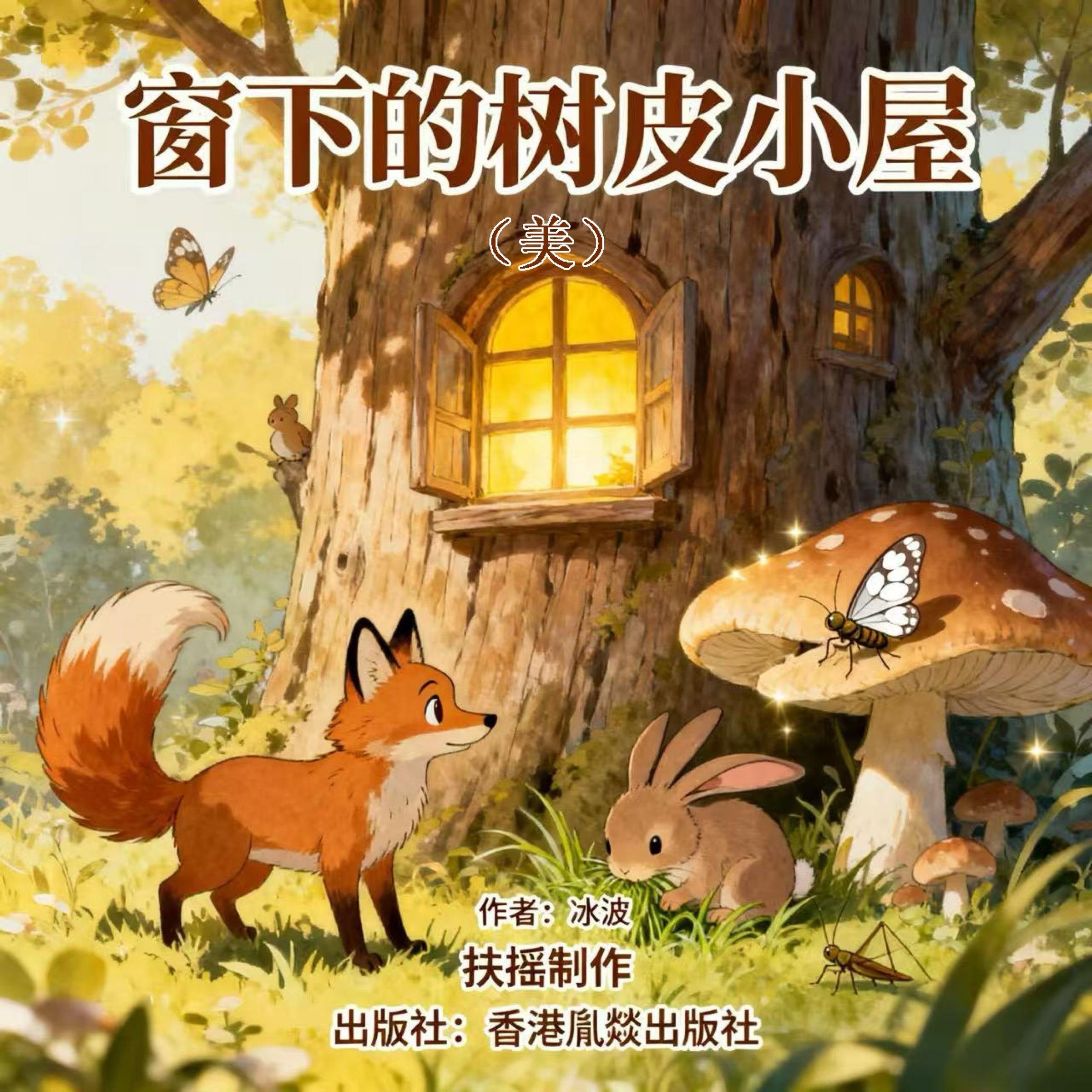 窗下的树皮小屋 | 美