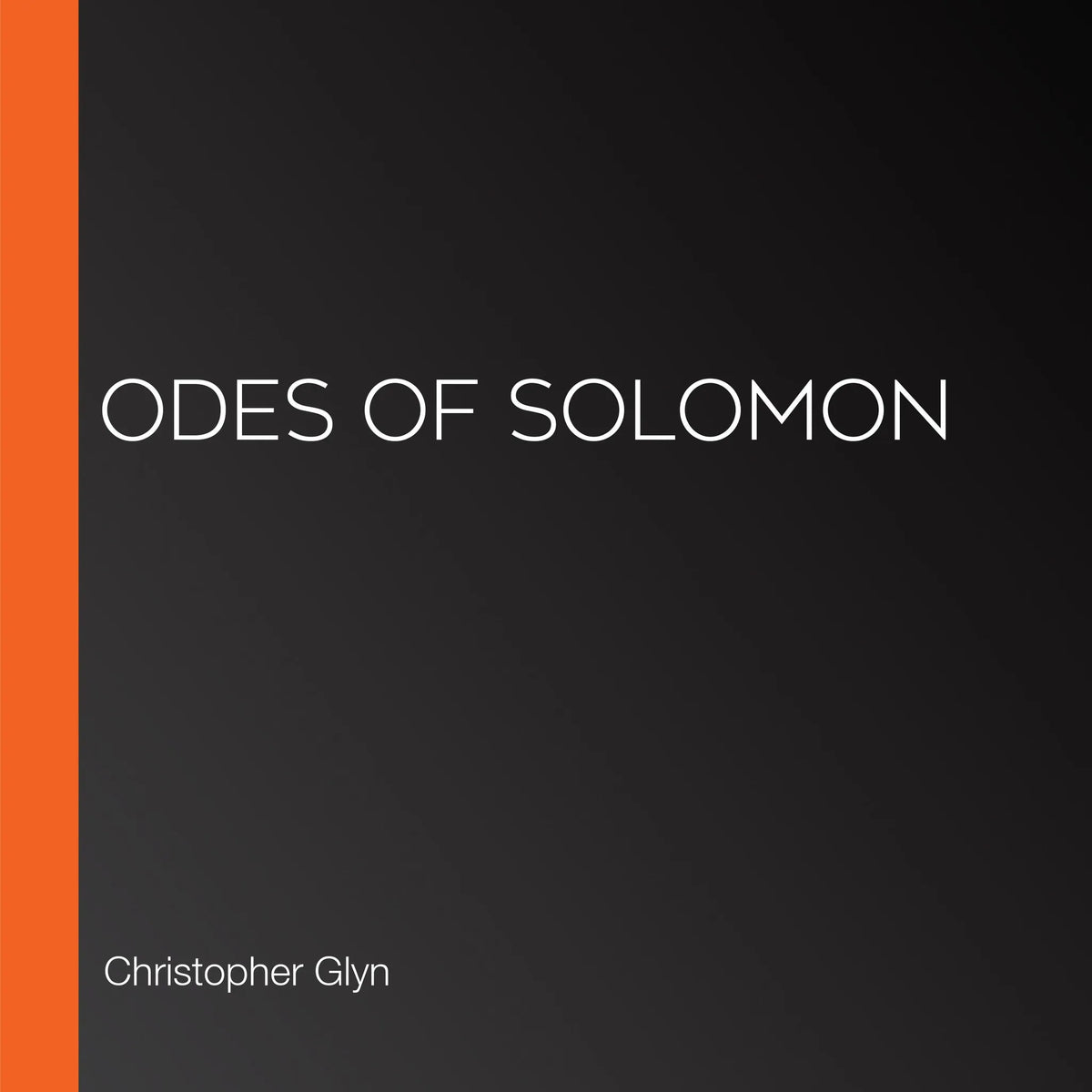 Odes Of Solomon