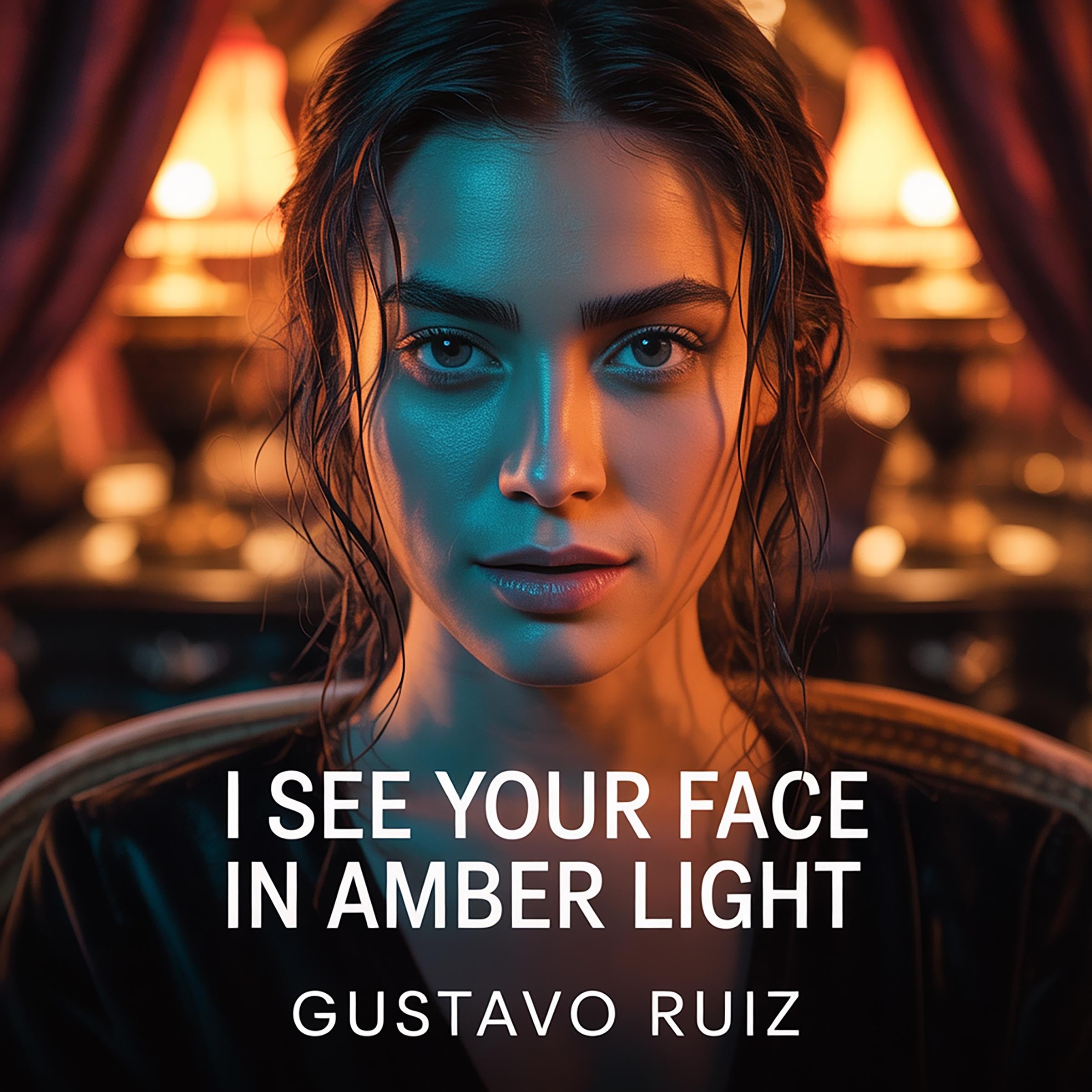 I see your face in amber light