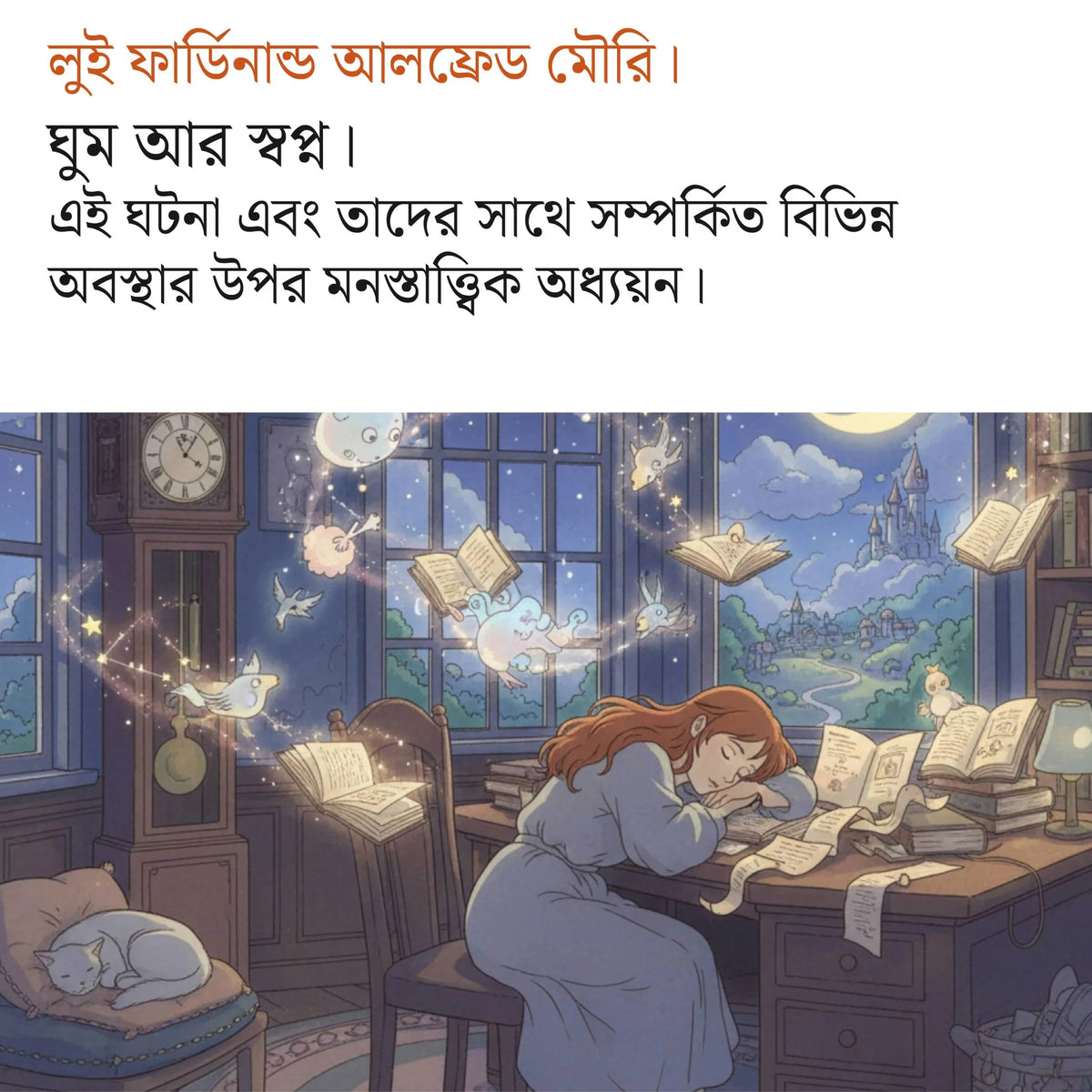 ঘুম আর স্বপ্ন।