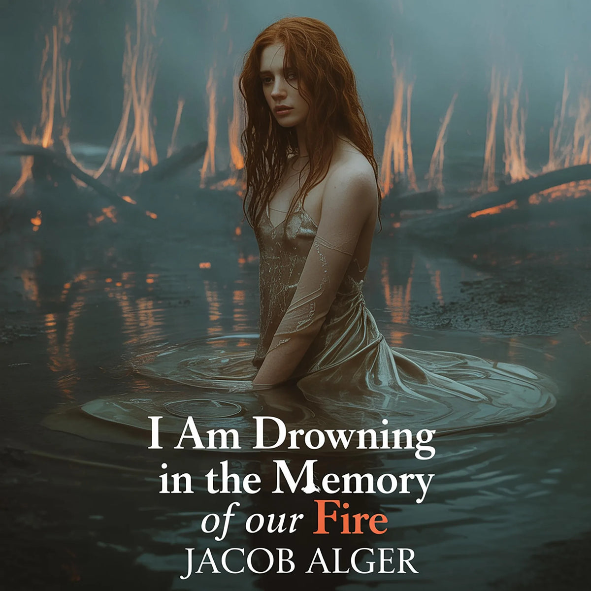 I am drowning in the memory of our fire