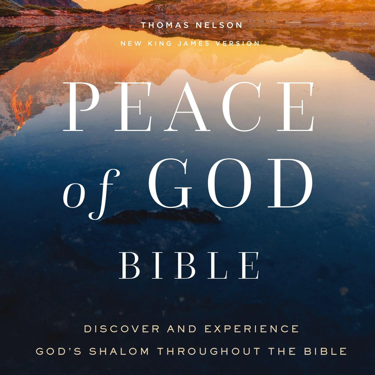 Peace of God Bible: Discover and Experience God's Shalom Throughout the Bible (NKJV, Audio)