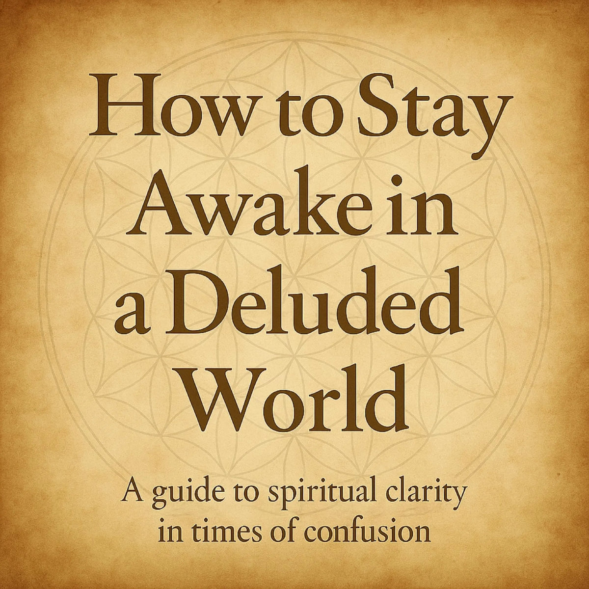 How to Stay Awake in a Deluded World