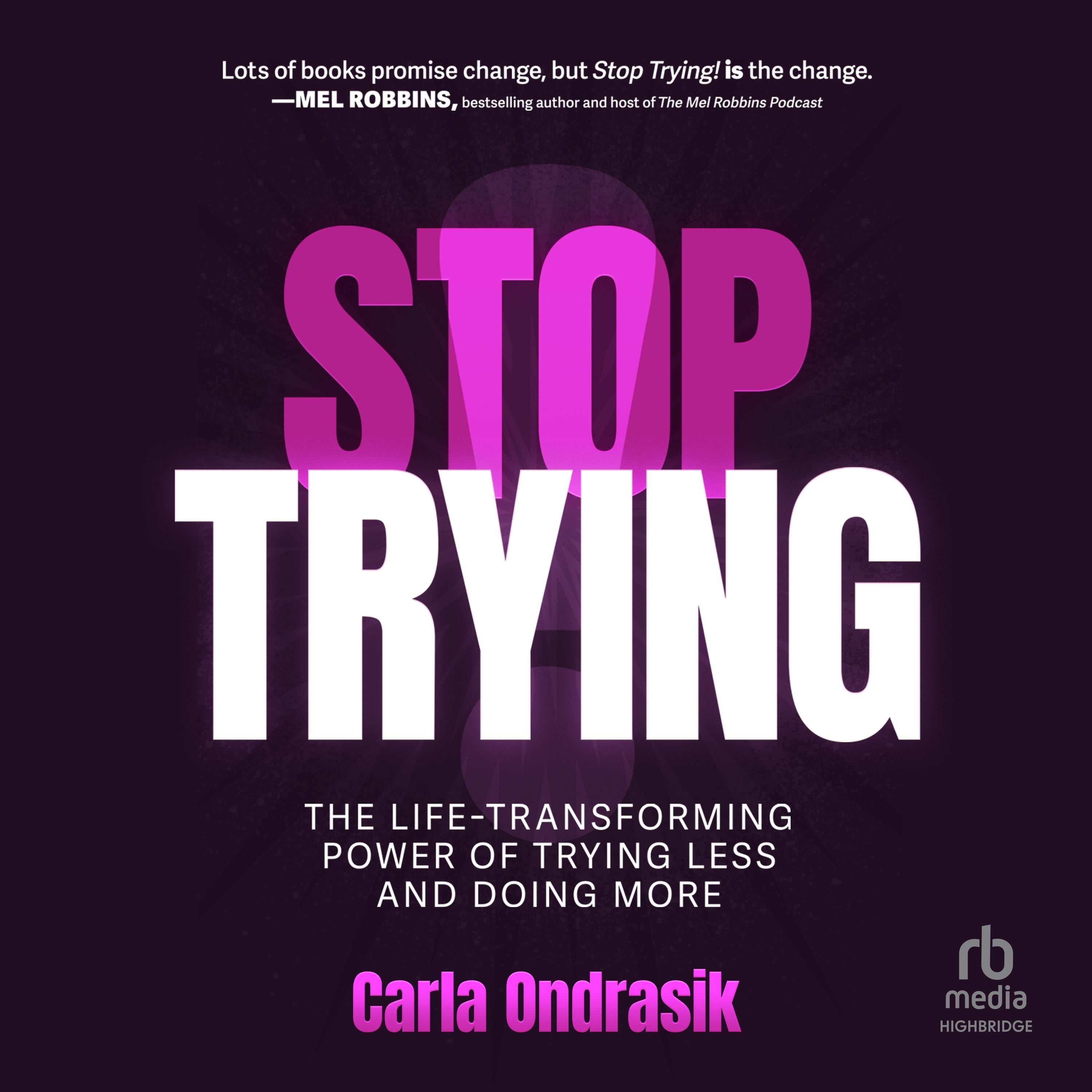 Stop Trying!