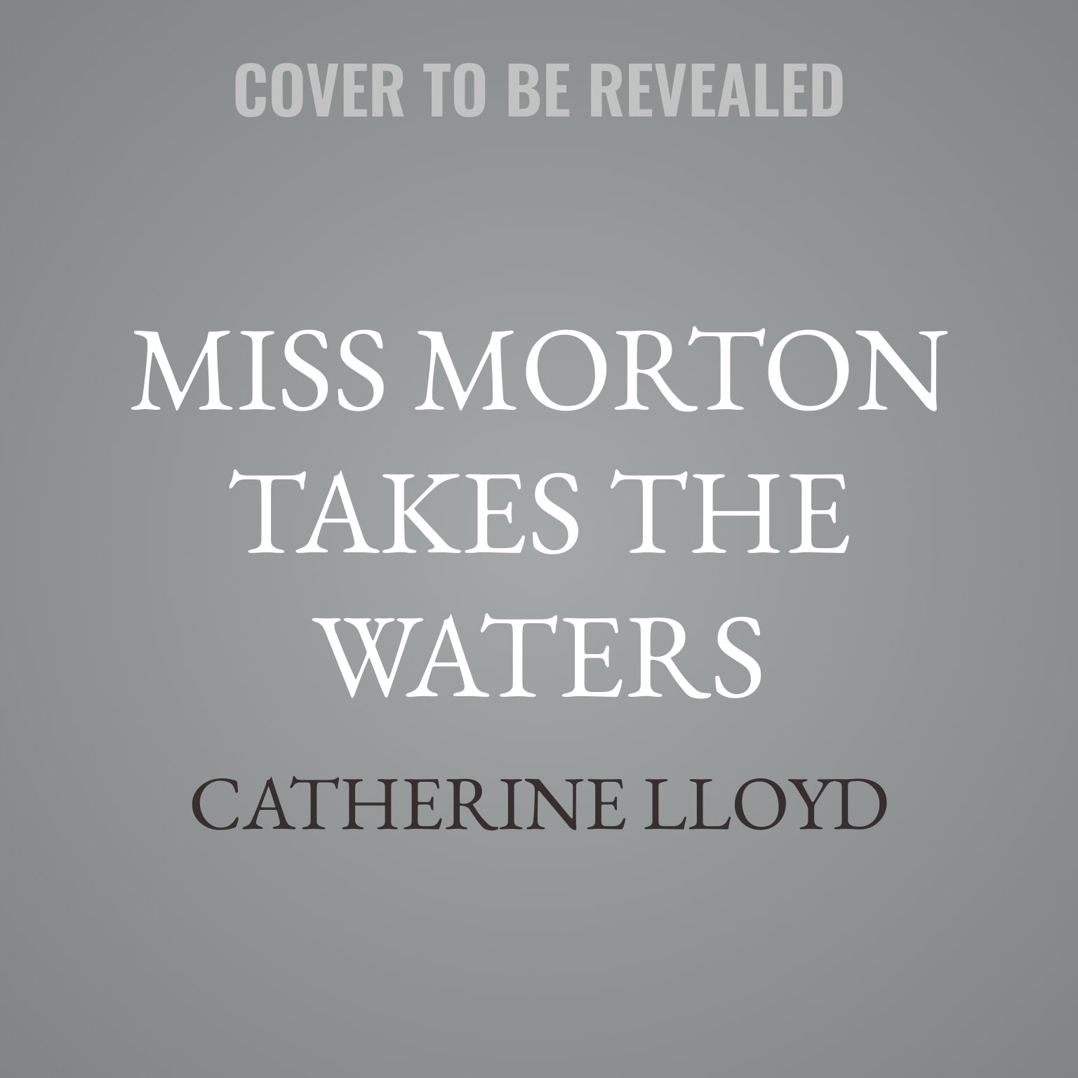 Miss Morton Takes the Waters