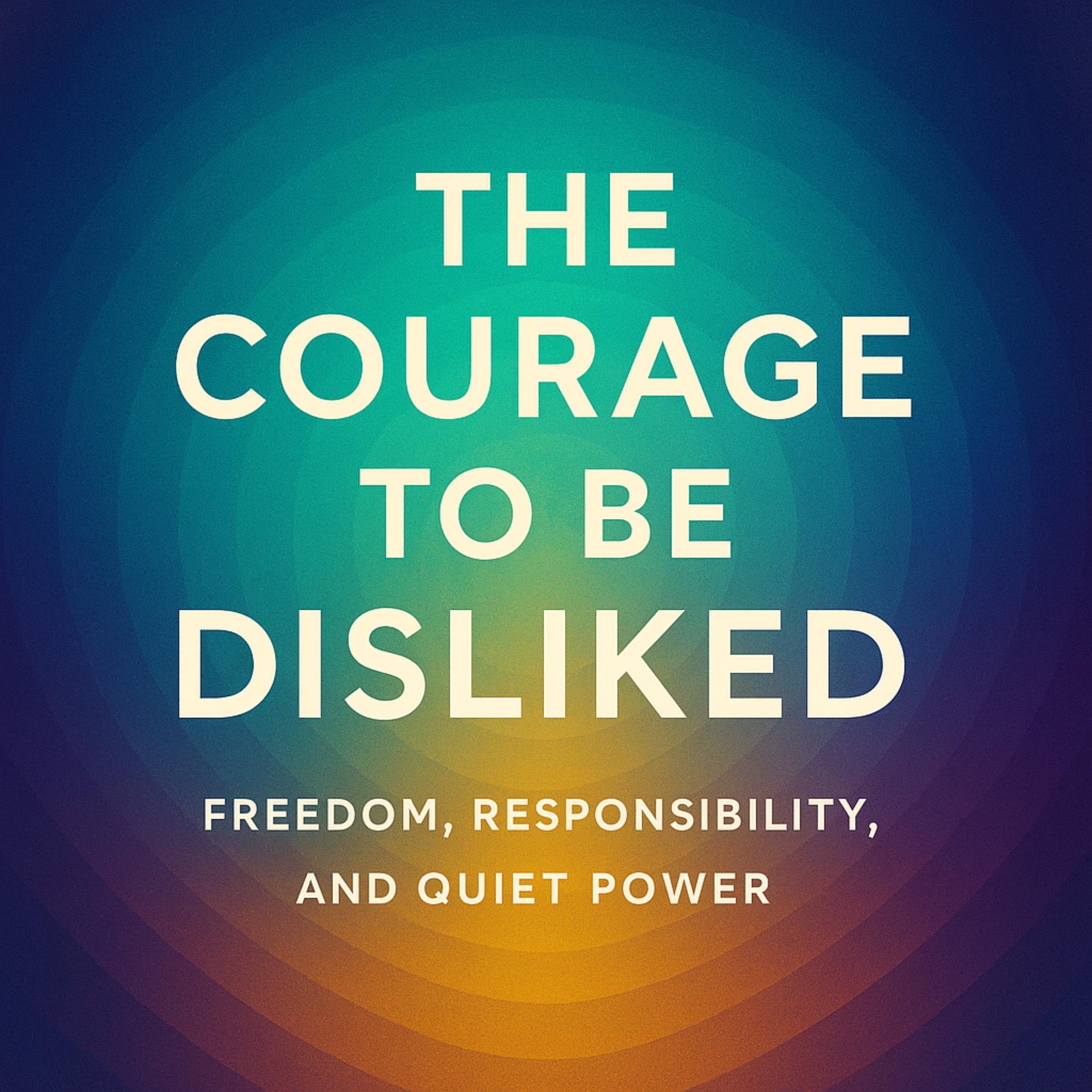 he Courage to Be Disliked