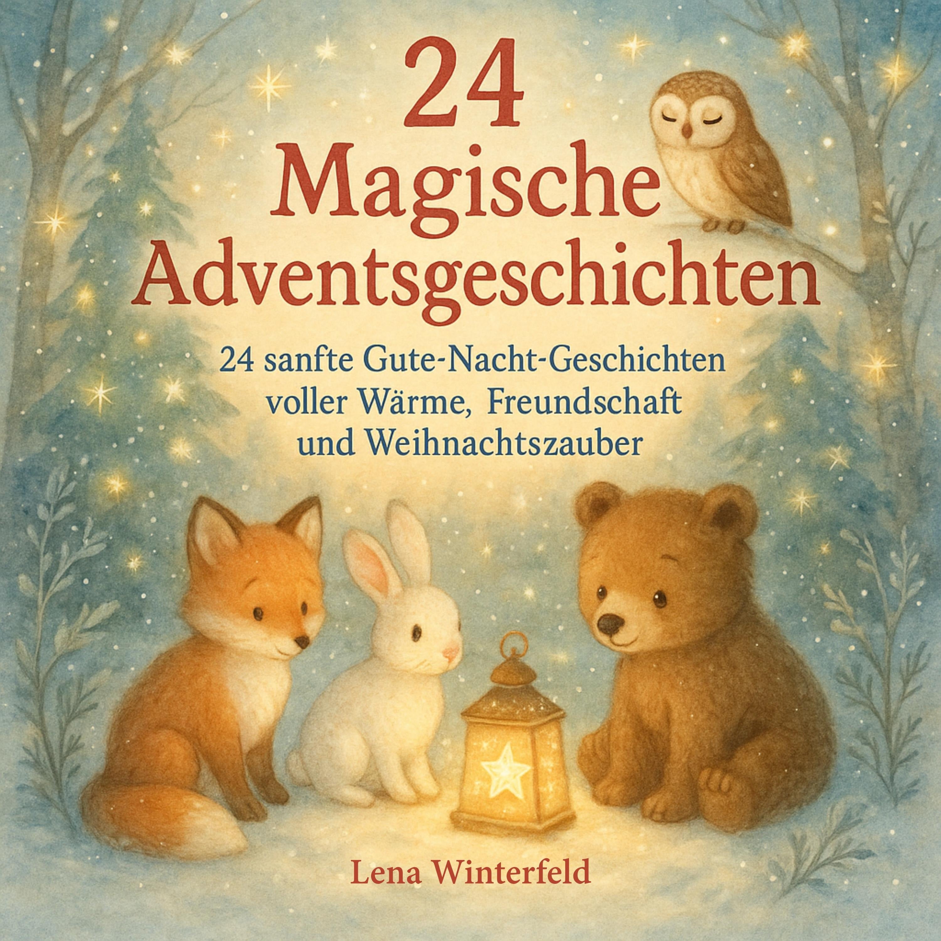 24 Magische Adventsgeschichten -  Ein Hör-Adventskalender für Kinder von 4-7 Jahren