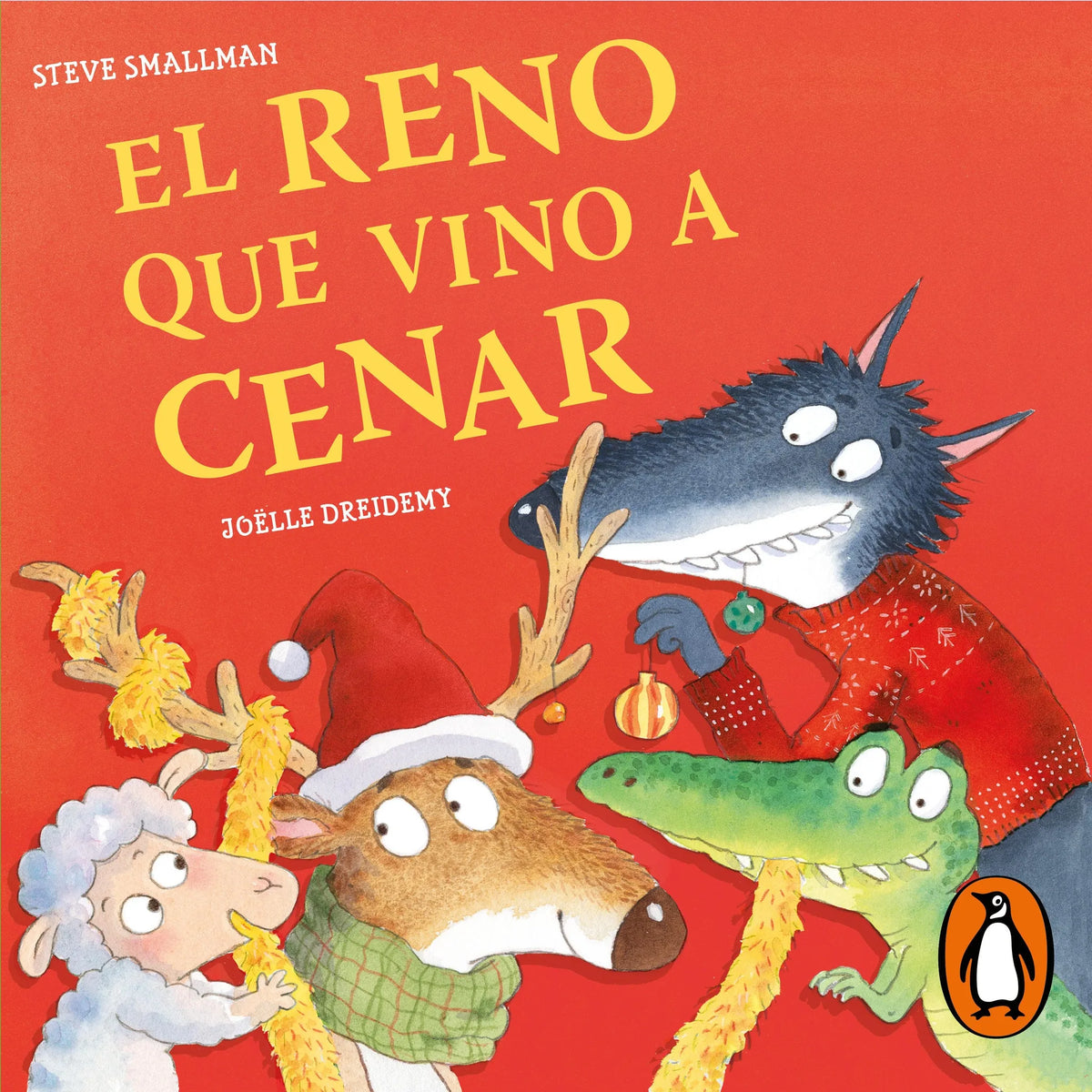 El reno que vino a cenar (La ovejita que vino a cenar)