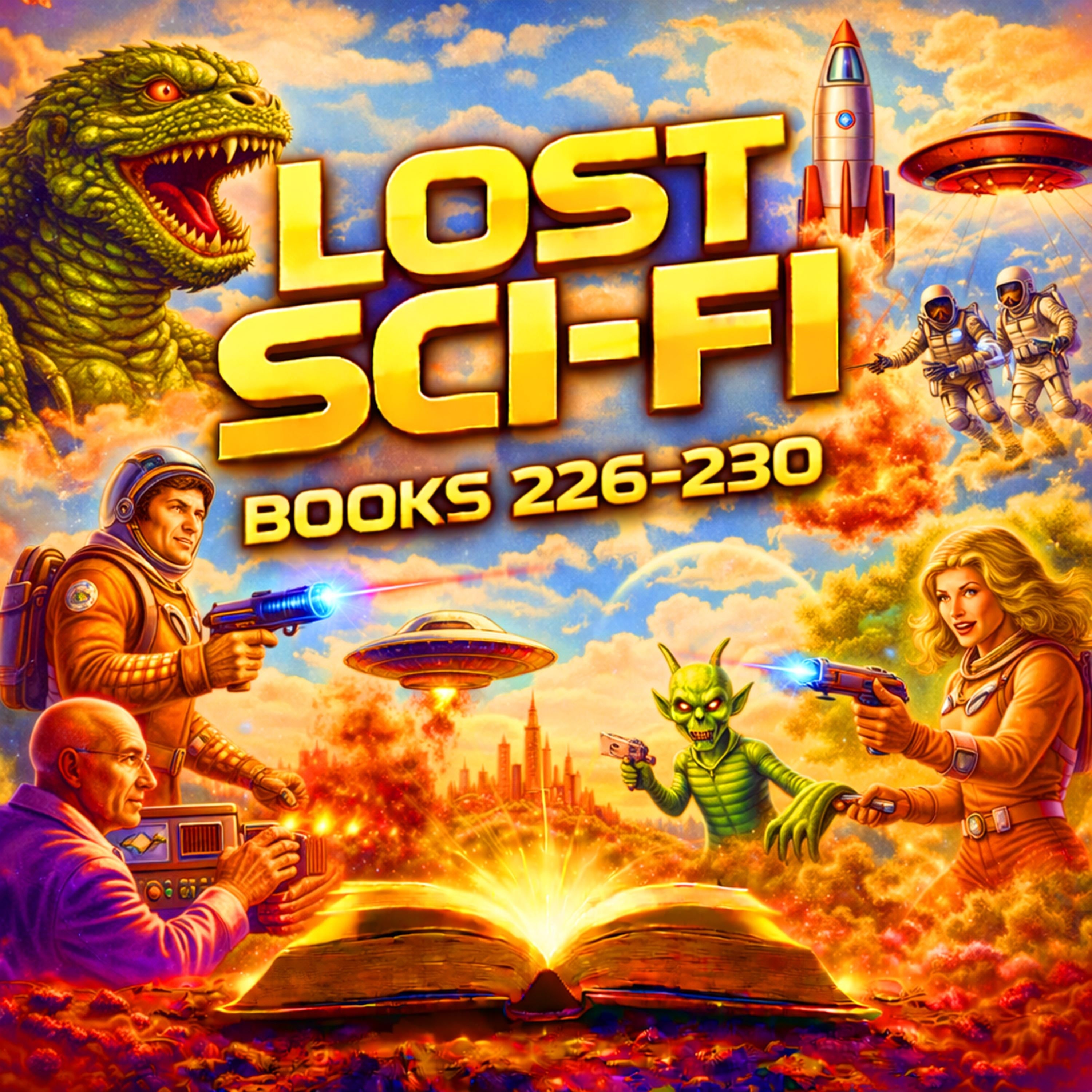 Lost Sci-Fi Books 226 thru 230